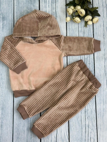 Купить оптом 117. Костюм ясельный, 80% хлопок, 20% ПЭ 80-86-92 в Ипатово